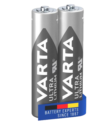 Ultra Lithium AAA 2-pack Batterijen