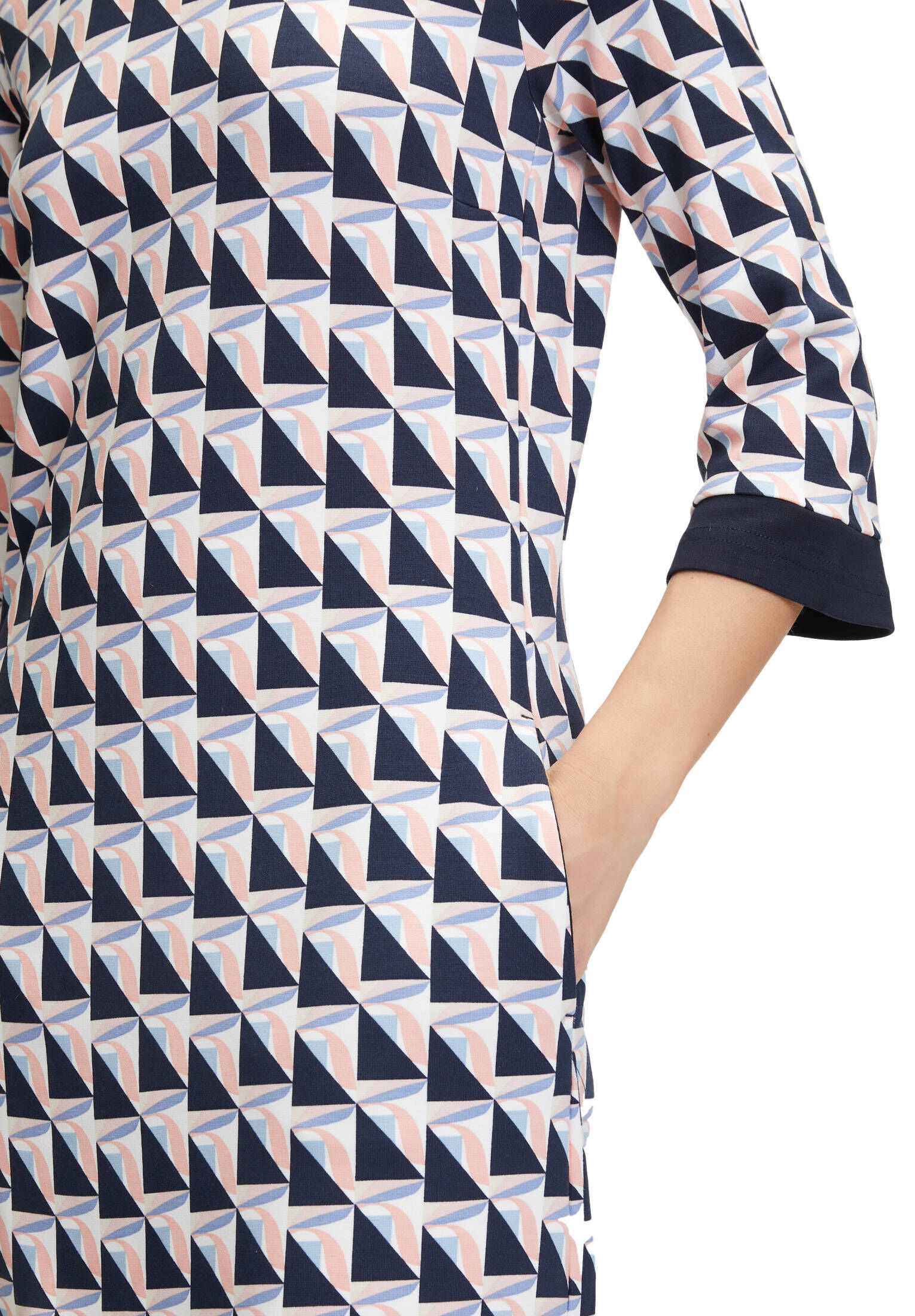 Betty Barclay| Damen Shirtkleid mit Jacquard