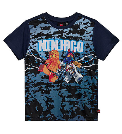 LEGO? Ninjago T-shirt - LWTano - Dark Navy m. Print