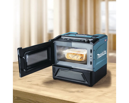 Makita XGT® 40V snoerloze magnetron, max. 350/500 W, inhoud 8 l, afmetingen (B x H x D): 34 x 34 x 41 cm, zonder accu en lader