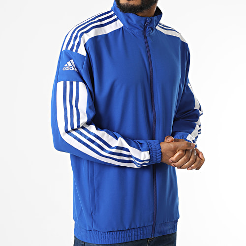 Veste Zippée A Bandes GP6445 Bleu Roi