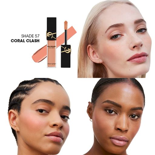 Yves Saint Laurent Make Me Blush Liquid Blush, 57 Coral Clash