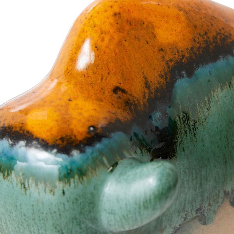 HKliving Ceramic Bull woondecoratie by Otto Keramik Bronze