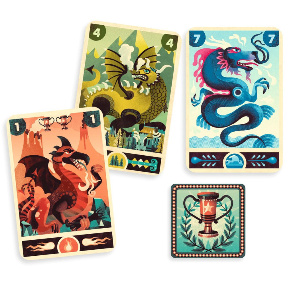 Køb Djeco Kortspil, Dragon Deck