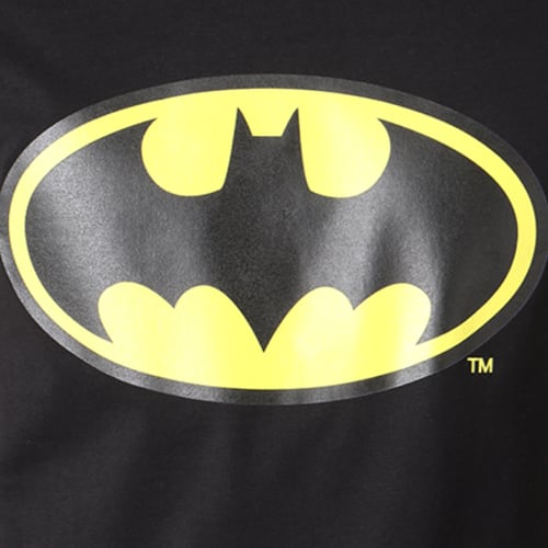 Tee Shirt Batman Classic Logo Noir
