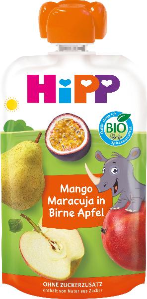 Hipp HiPPiS<br>100 g, Beutel, Mango Maracuja in Birne Apfel