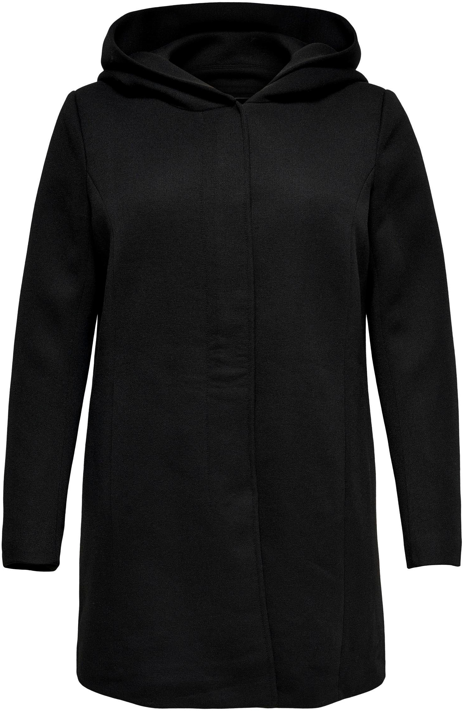 ONLY CARMAKOMA Langjacke »CARSEDONA LIGHT COAT OTW« mitKapuze mit Kapuze
