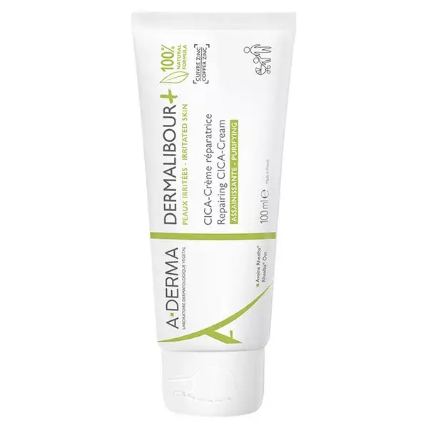 A-Derma Dermalibour+ Cica-Crème Réparatrice Assainissante 100ml