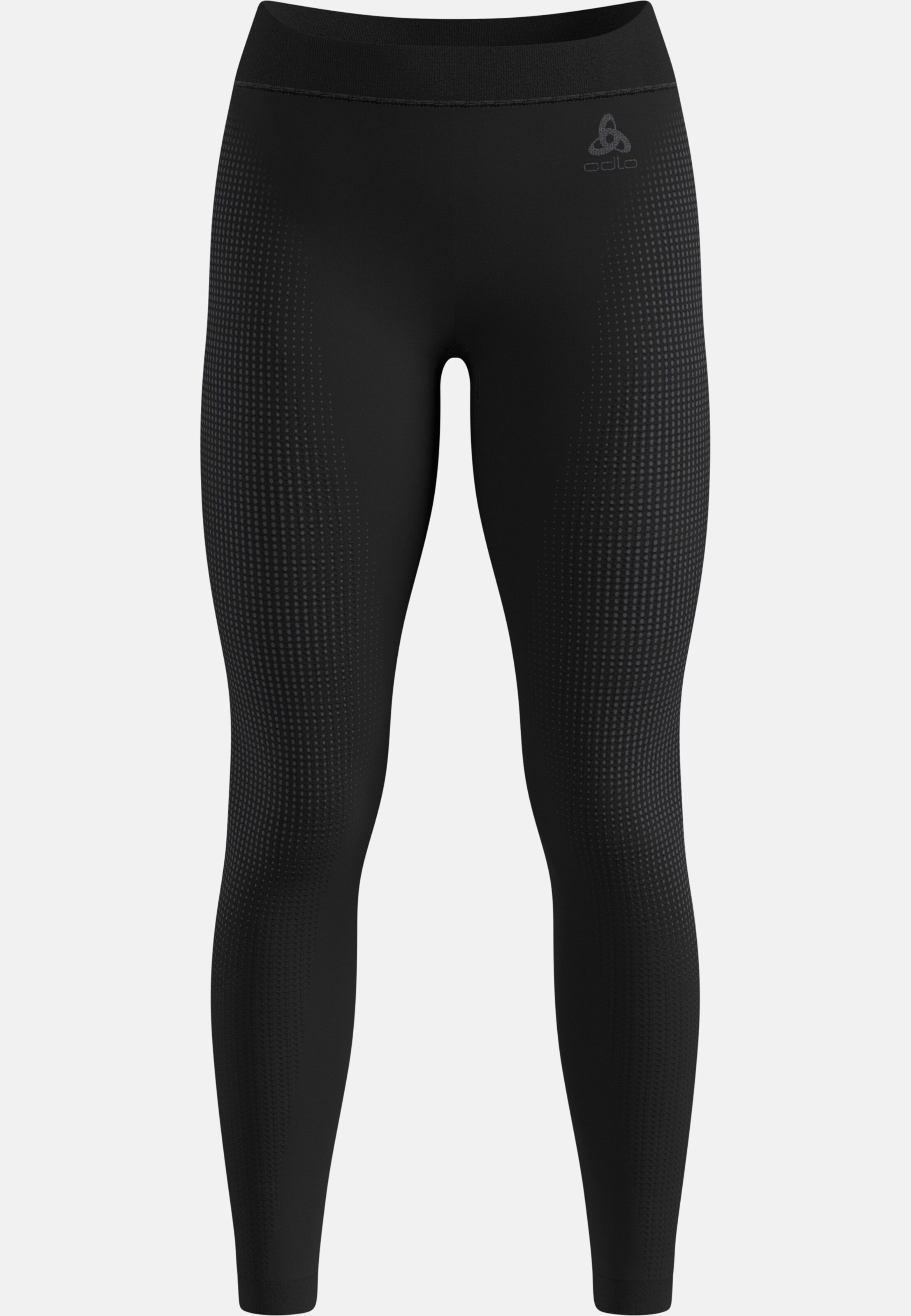 Performance Warm Base Layer Tights in black - odlo graphite grey
