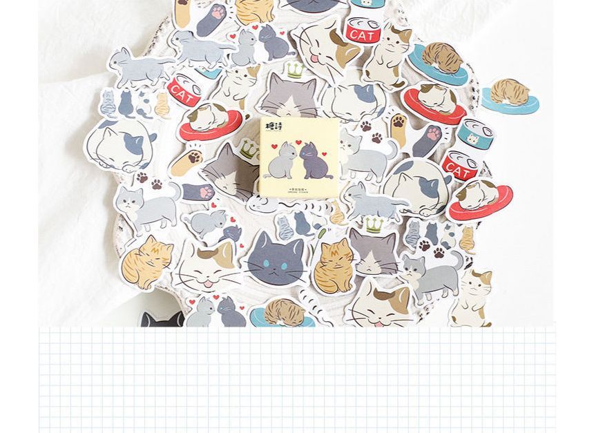Milena - Kattenstickers (verschillende ontwerpen)