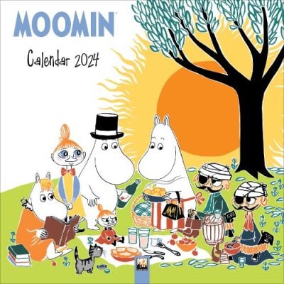 Moomin Wall Calendar 2024 (Art Calendar) (Calendar)