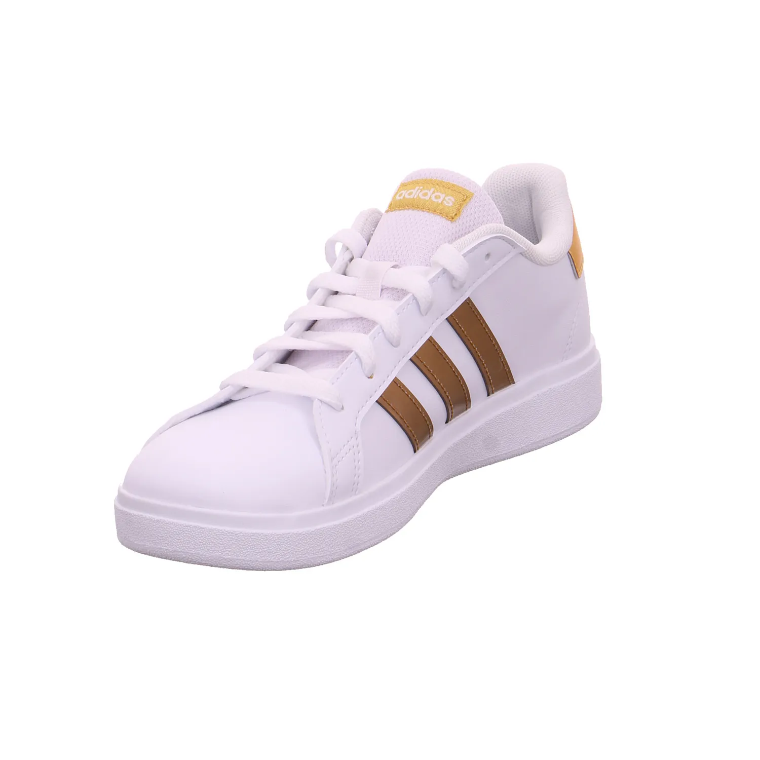 ADIDAS Kinder Sportschuh Weiss Lederimitat