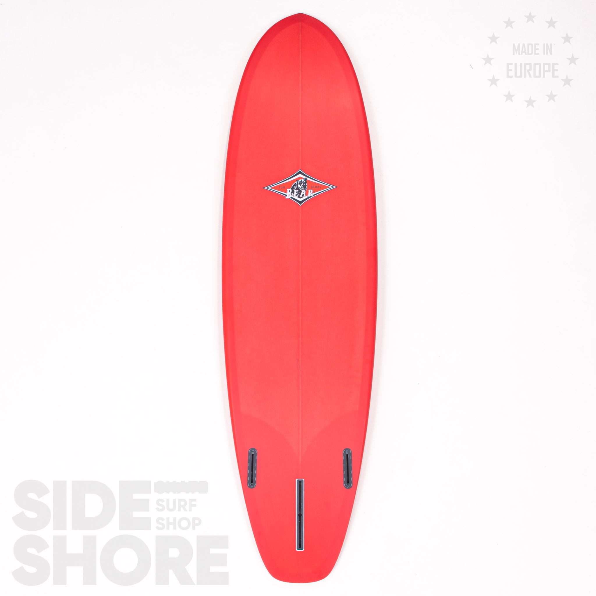 Bear Surfboards Wombat - Tint Red - 7'0 x 22 1/2
