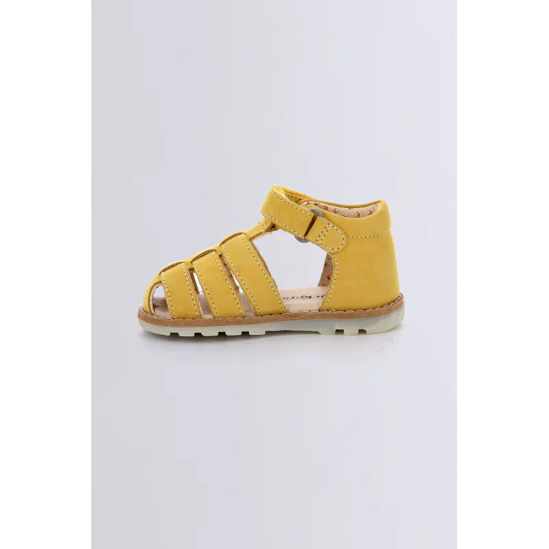 Nonopi Jaune SANDALES Cuir Garçon