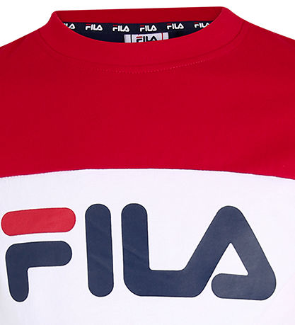 Fila T-shirt - Balimo - Blåck Iris/True Red/Bright White