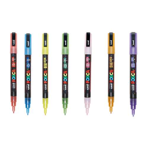 UNI POSCA Glitter-Marker PC-3ML