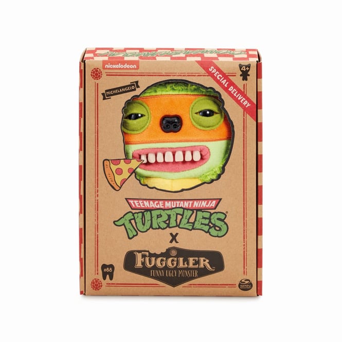 Fuggler Funny Ugly Monster - Turtles - Michelangelo - ca. 22 cm