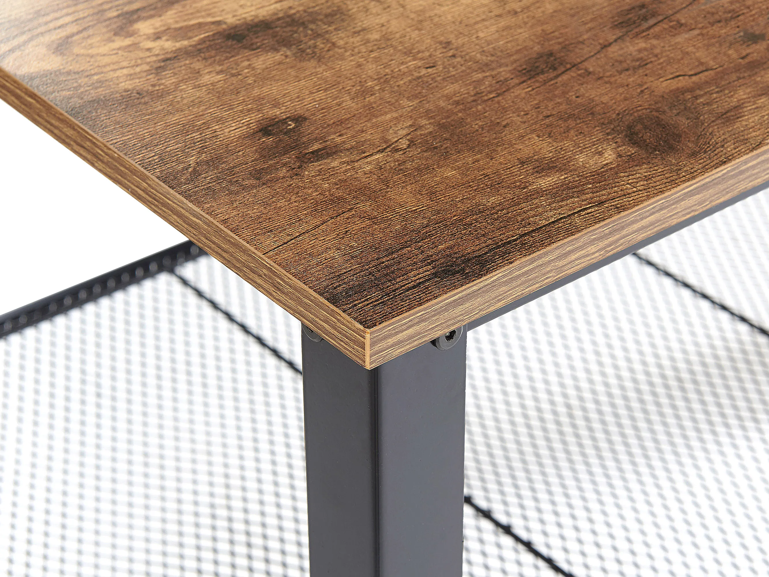 Salontafel ASTON Bruin/zwart