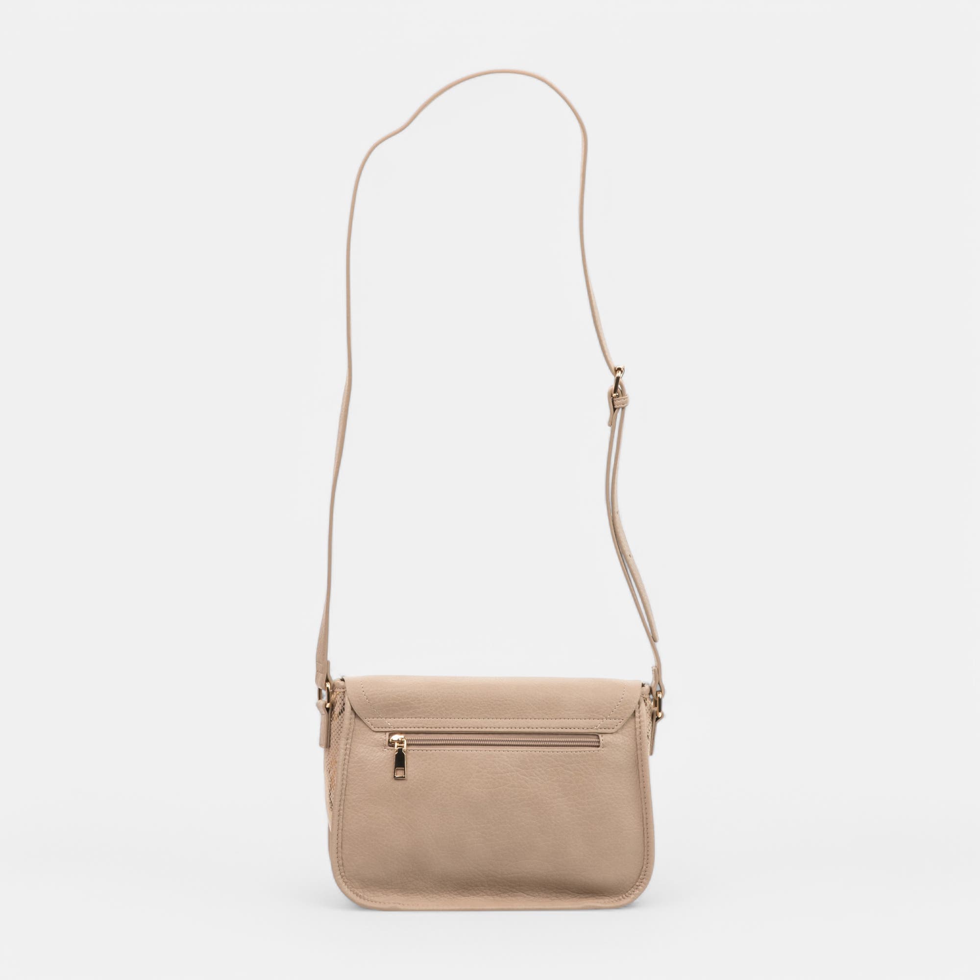 Sac bandoulière beige