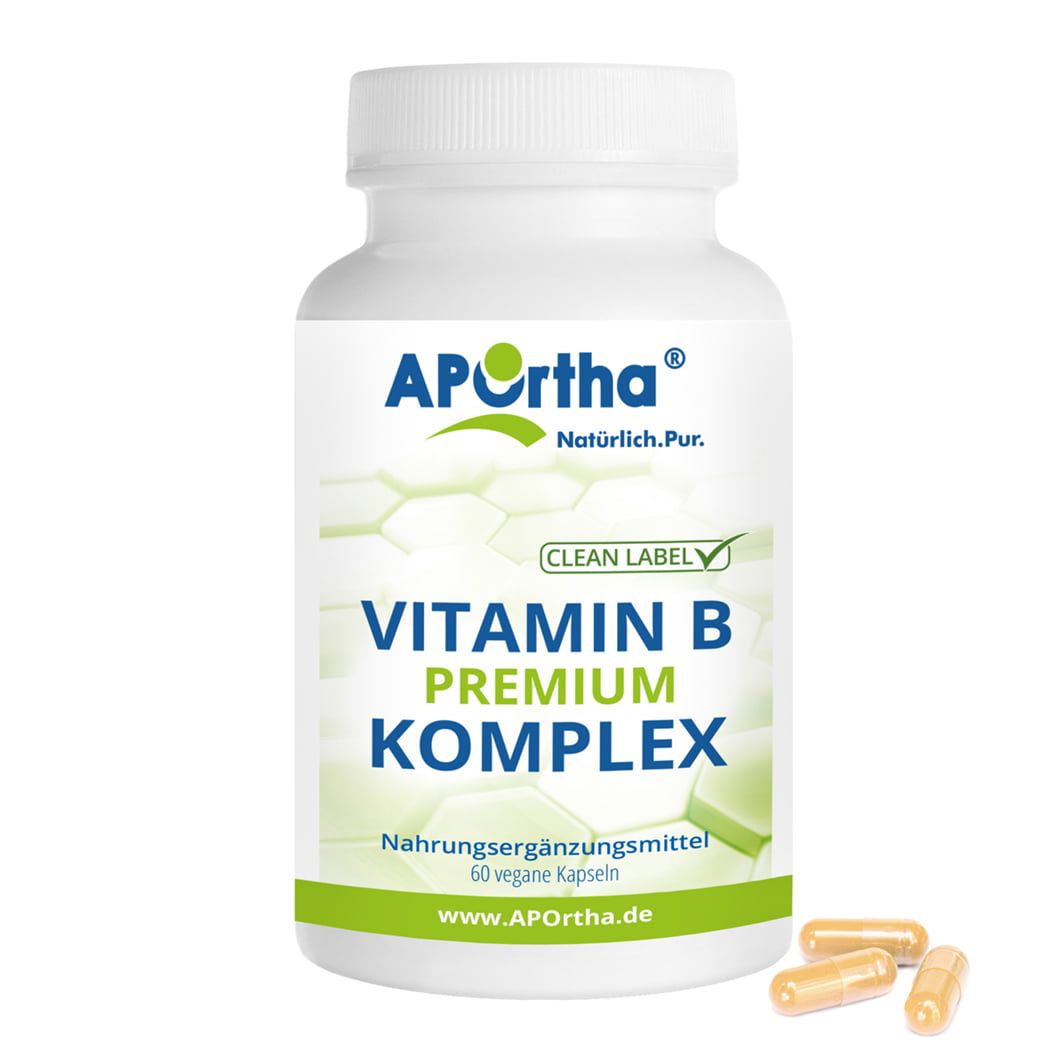 APOrtha® Vitamin-B-Komplex Kapseln hochdosiert PREMIUM