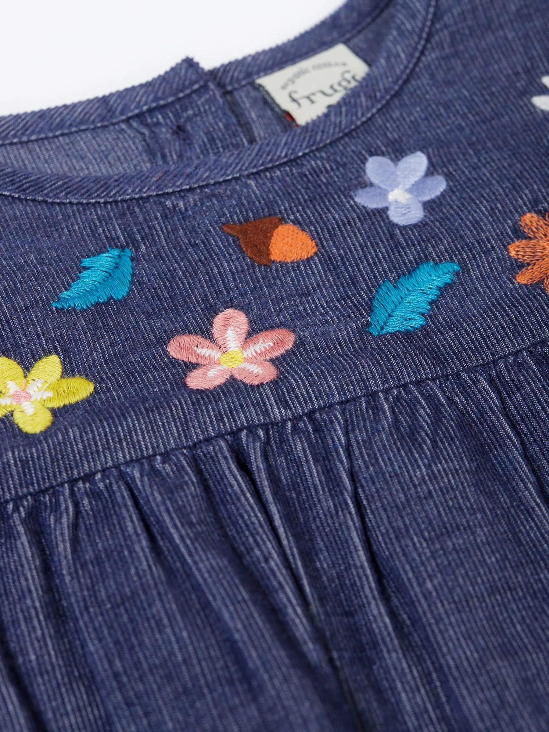 Frugi Blue April Tunic Blouse