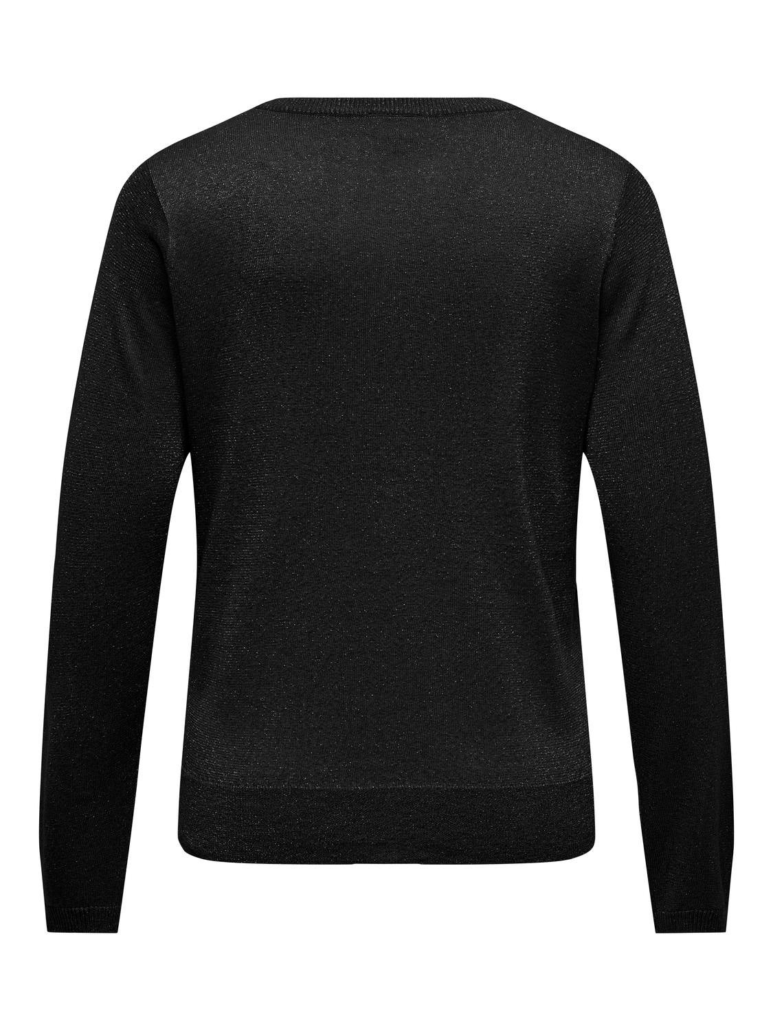 CARMELLA Strickpullover Black