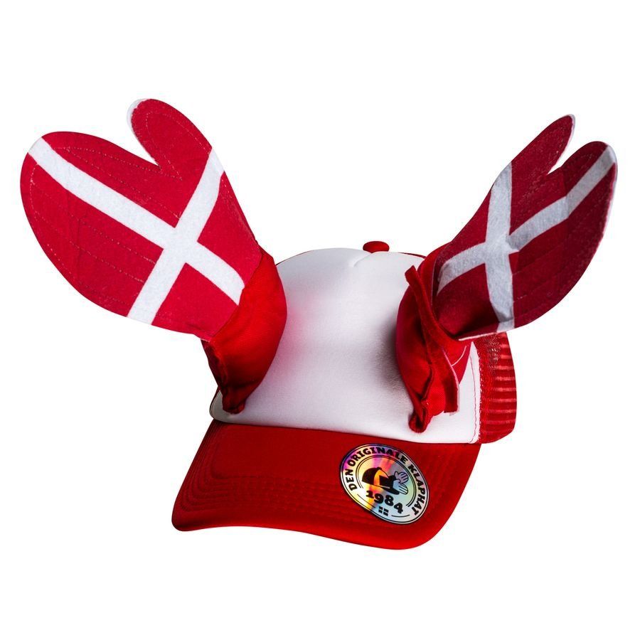 Danemark Casquette Supporter - Rouge/Blanc