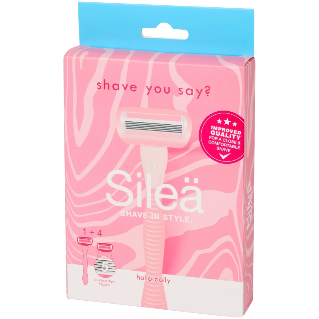 Rasoir avec têtes de rechange Silea