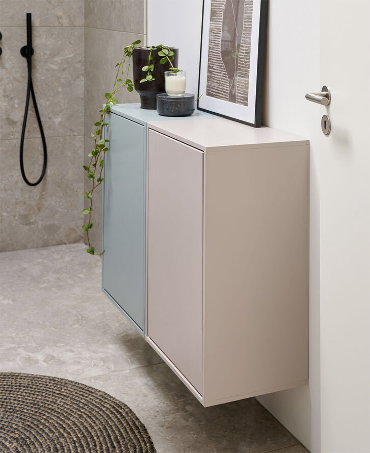 RECOLLECTOR Laundry Box Iron blue