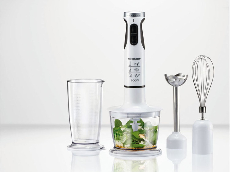 Staafmixerset, 600 W, 5 snelheden