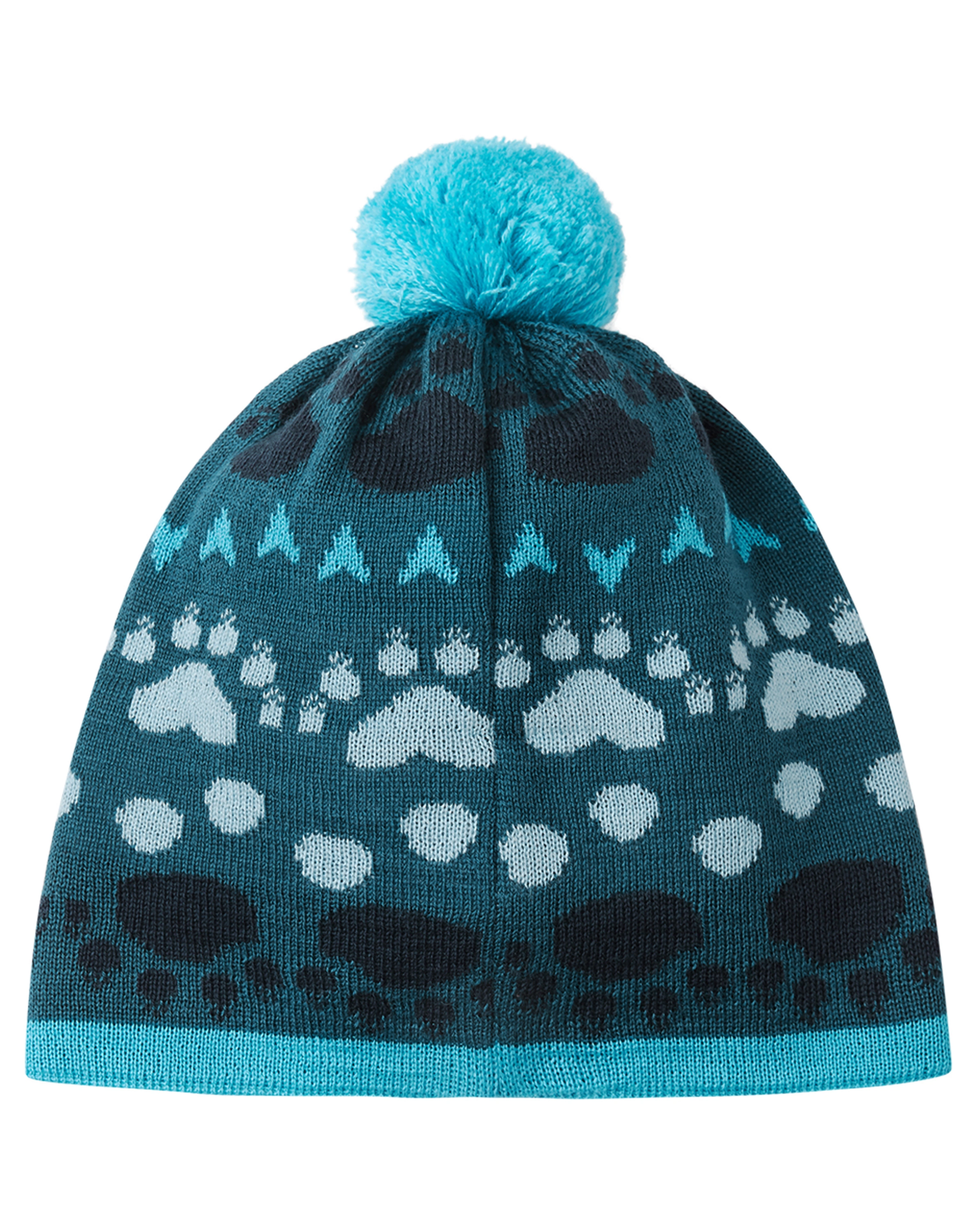 Bommel-Mütze TIPLA mit Wolle in deep ocean