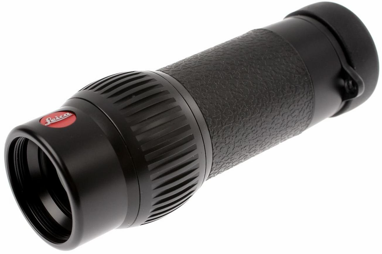 Leica MONOVID 8x20 monoculair, zwart lederen bekleding