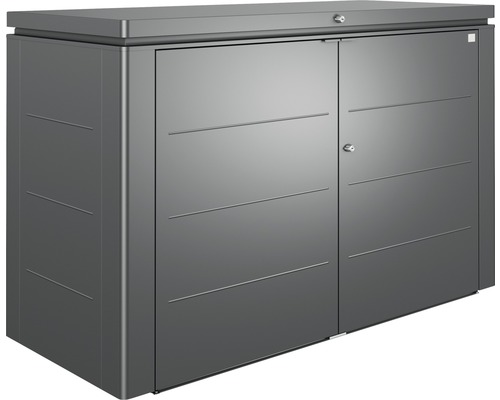 HighBoard biohort maat 200, 200 x 84 x 127 cm, donkergrijs metallic