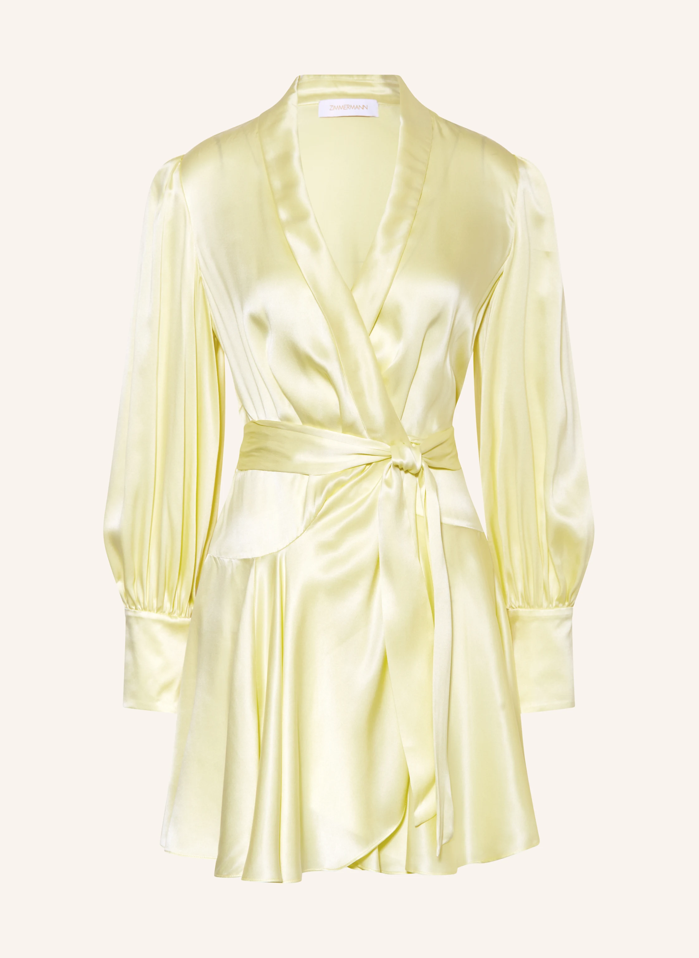 ZIMMERMANN Wickelkleid aus Seide