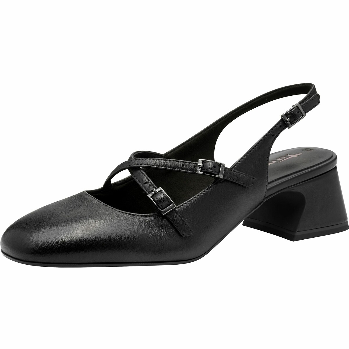 TAMARIS<br>Bailarinas de couro