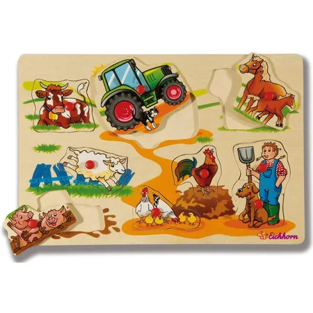 Simba Eichhorn Generic Puzzle 1 Stück, 3-fach sortiert, 30 x 20