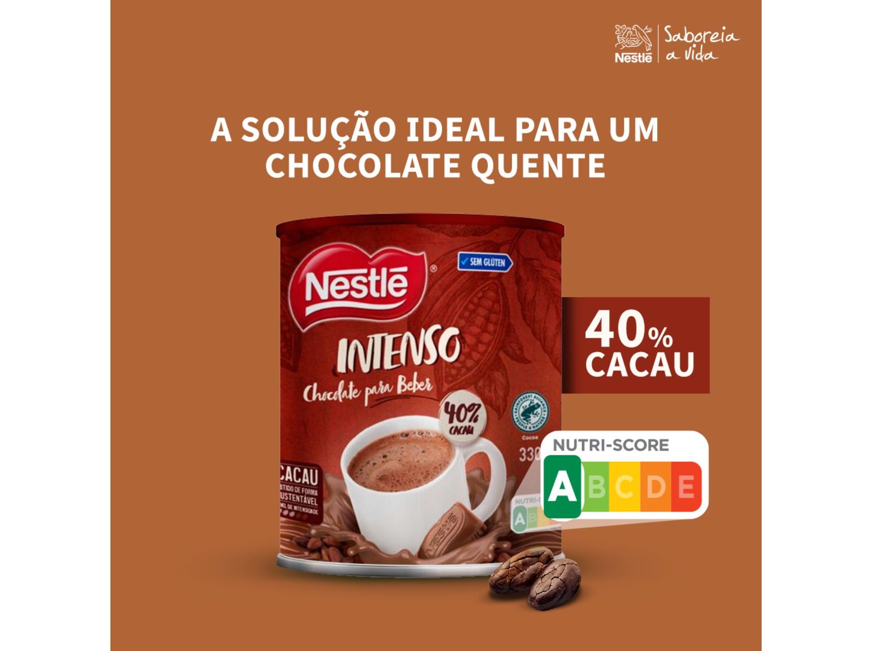 ACHOCOLATADO NESTLÉ 40% CACAU 330G