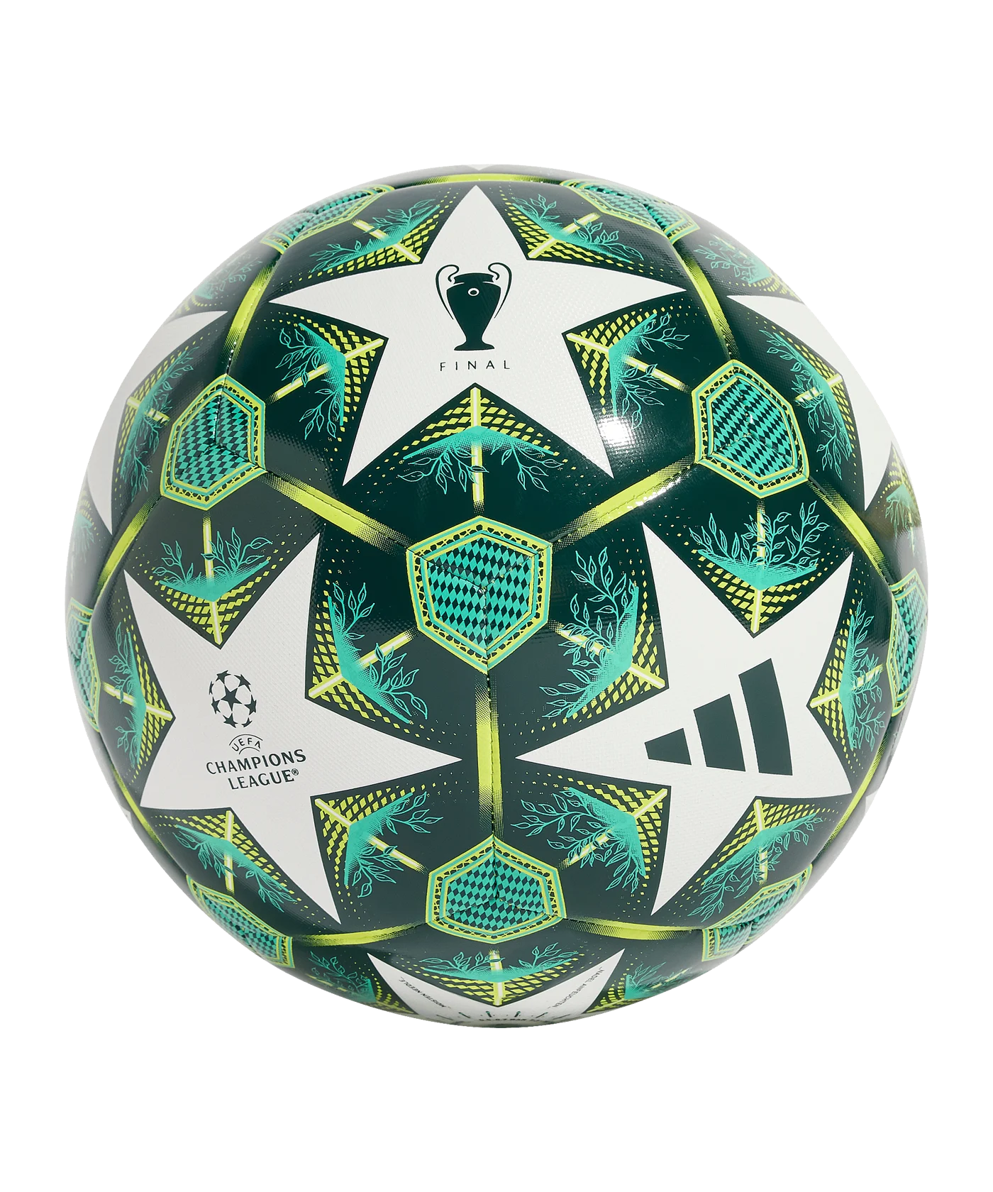 adidas UCL Final Ball München 2025 Training Trainingsball Weiss Grün