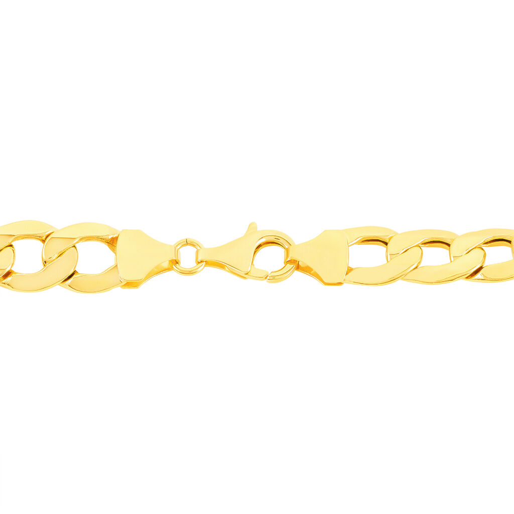Bracelet Iris Maille Gourmette Or Jaune