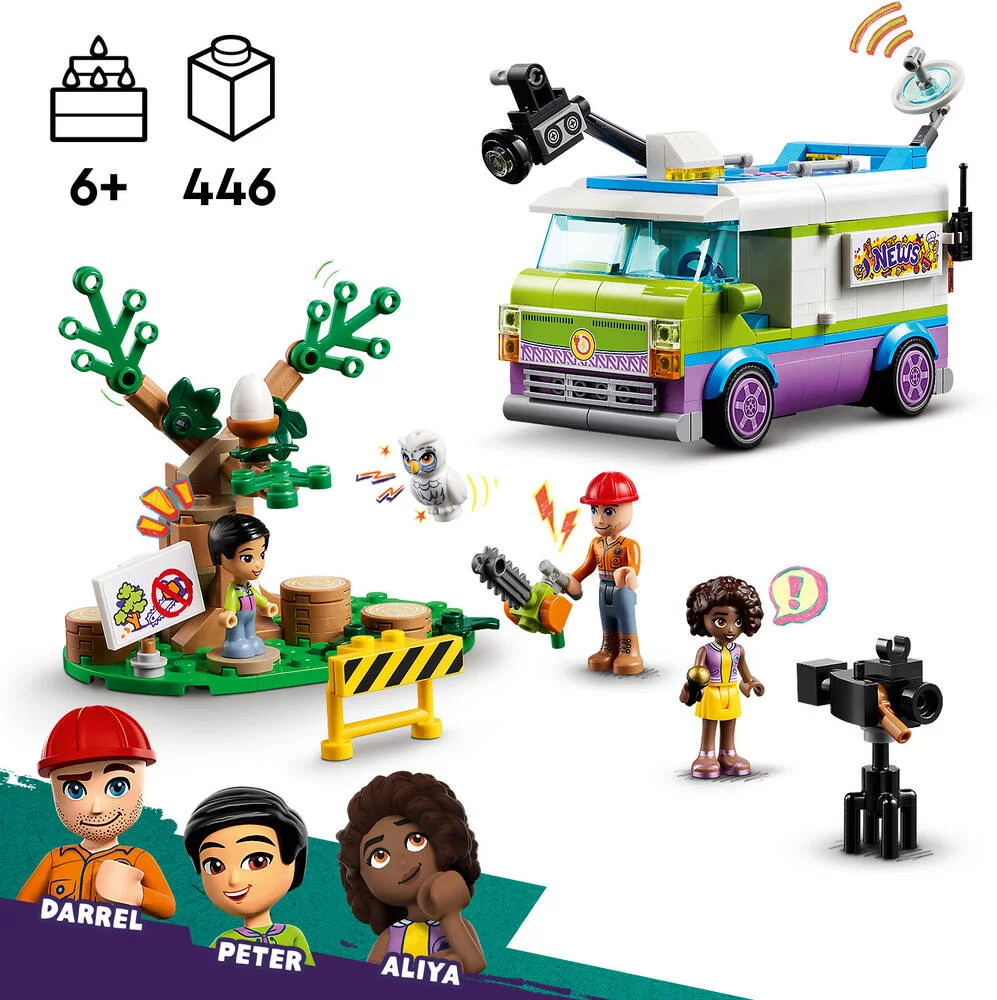 LEGO®FRIENDS 41749 - LE CAMION DE REPORTAGE