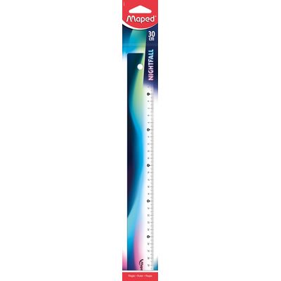 Maped Nightfall - Règle plate 30 cm