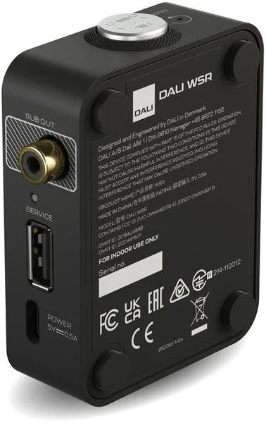 Dali Dongle Wireless Subwoofer Transmetteurs audio-vidéo