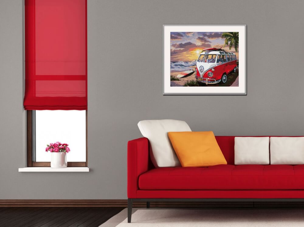 Malen nach Zahlen - Volkswagen T1