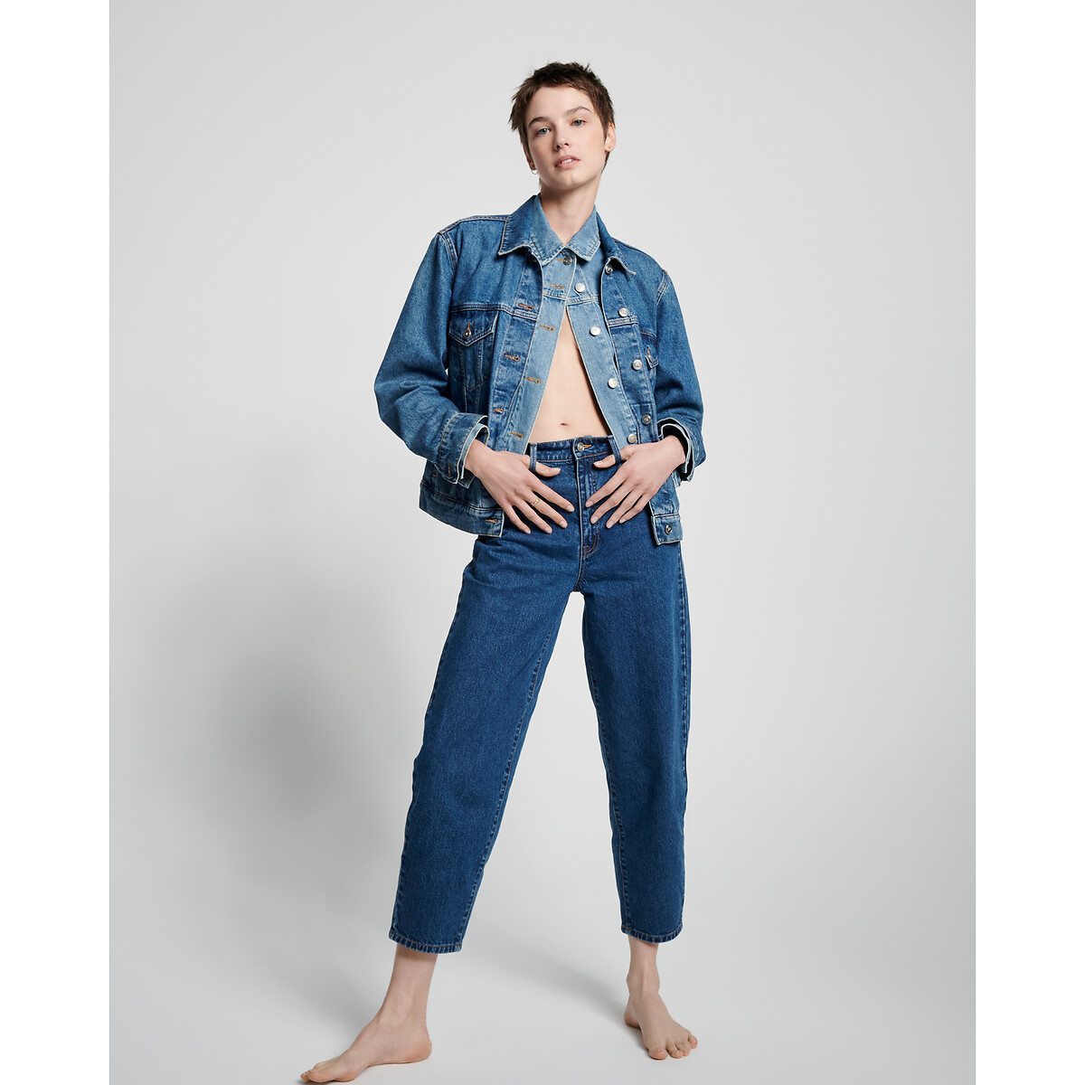 COLEÇÕES LA REDOUTE<br>Colete jeans