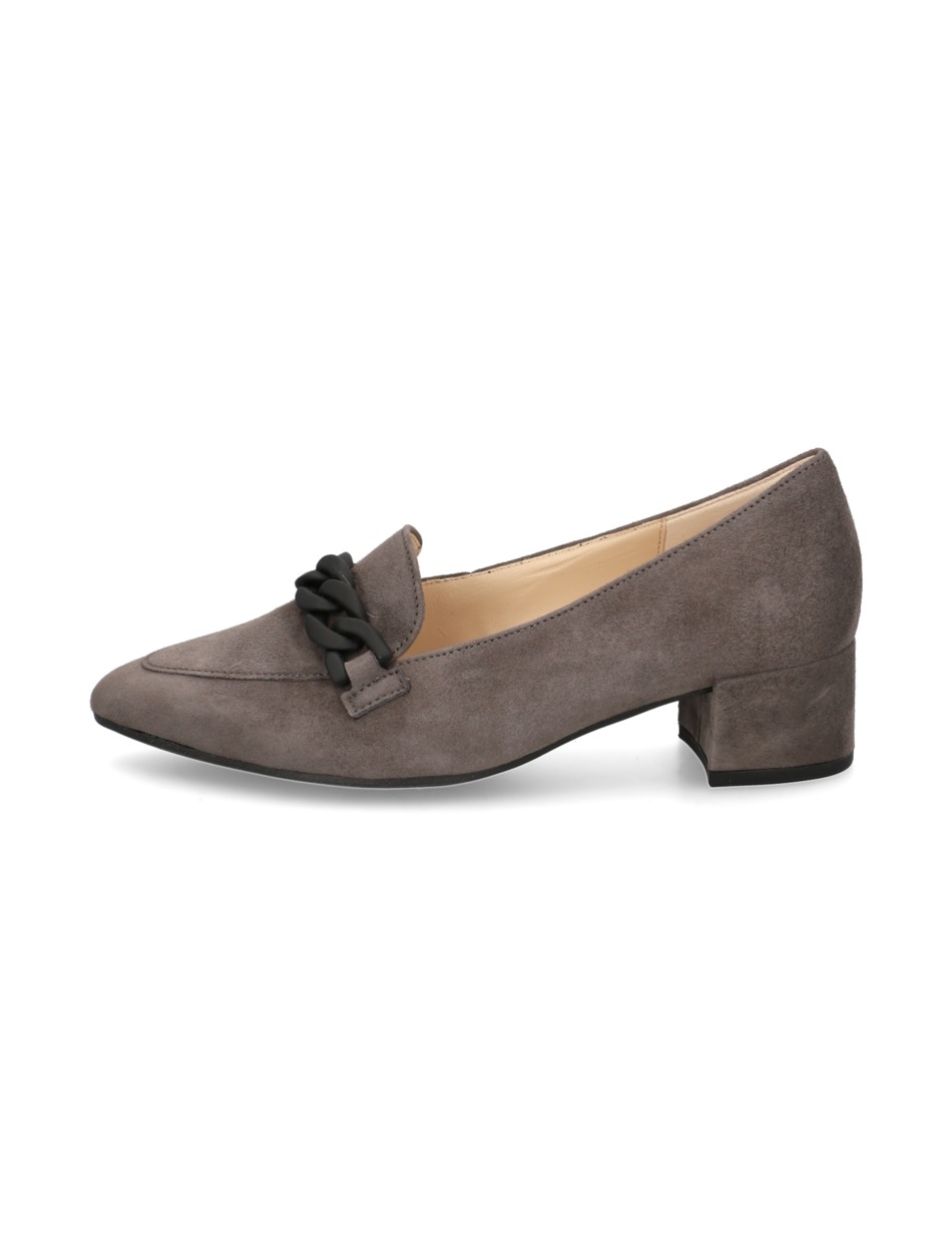 Veloursleder Pumps