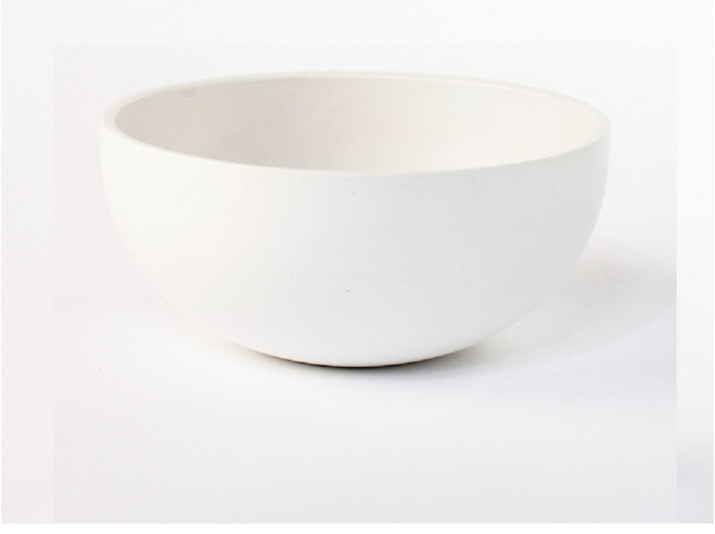 TAÇA BUD IN&OUT BRANCO 20X9CM
