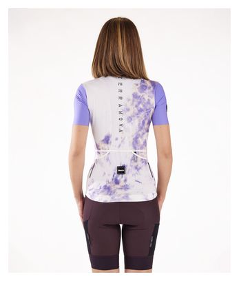 Maillot Manches Courtes Femme Santini Marble Violet