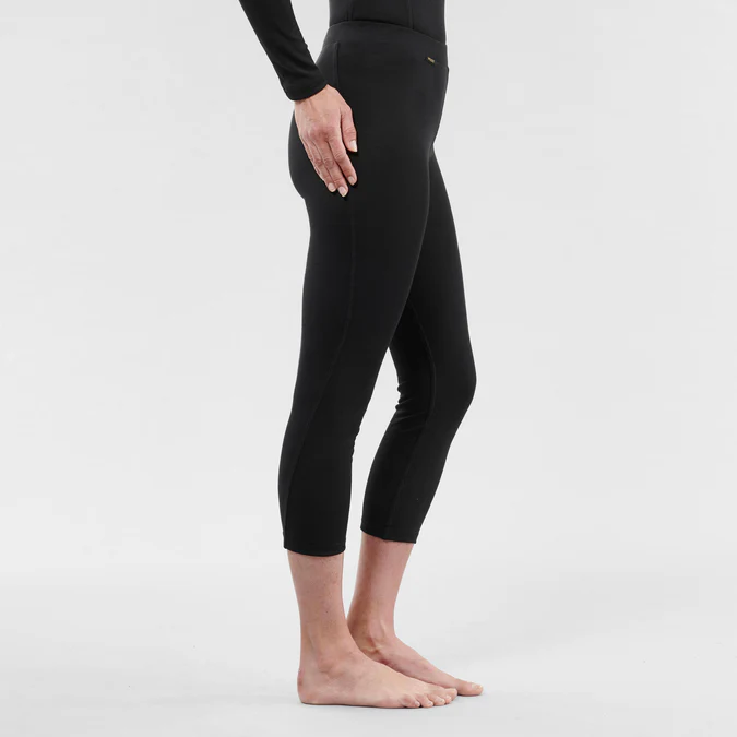 Decathlon Wedze - Calça térmica feminina Wedze para esqui - BL 100 - Preta