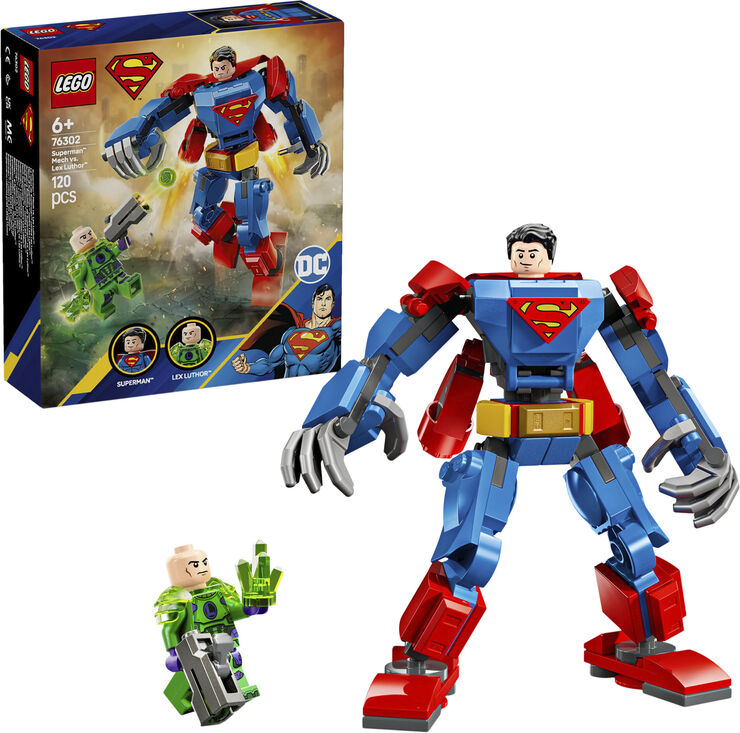 Lego Superman-mech mod Lex Luthor