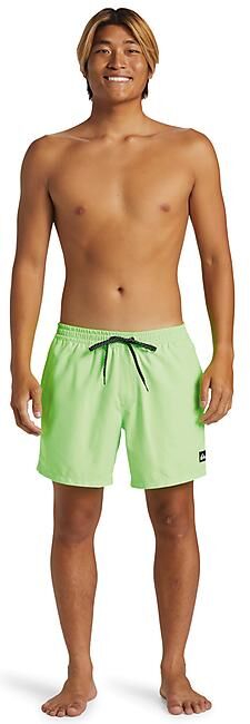QUIKSILVER - MAILLOT DE BAIN VOLLEY EVERYDAY SOLID 15 VERT